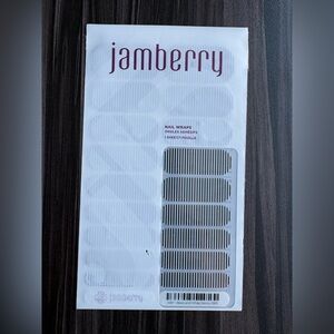 Jamberry Nail Wraps - Black and White Skinny